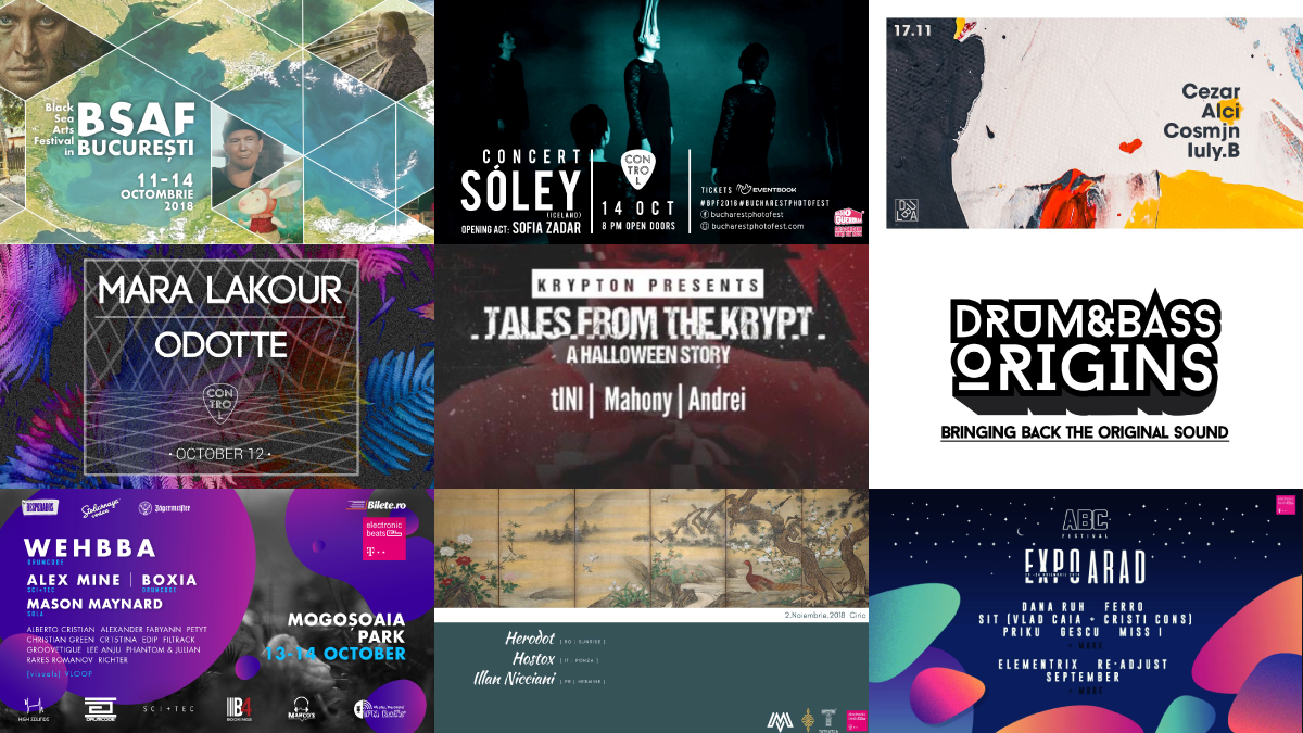 Iată lista cu evenimente recomandate de Telekom Electronic Beats pentru toamna aceasta